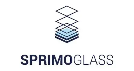 Logo Sprimoglass - Partenaire vitrage isolant de la Vitrerie Fox